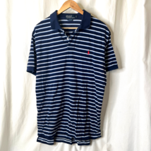 Polo Ralph Lauren Mens Striped Soft Polo Shirt Sz L Large - £12.63 GBP
