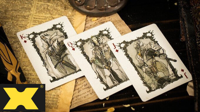 DEMON: VENGEANCE EDITION (Black Gilded) Playing Cards by Card Mafia Item image 7