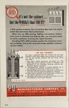1946 Print Ad P&amp;D Starting,Lighting &amp; Ignition Parts Long Island City,New York - £8.90 GBP