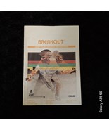 Atari 2600 Breakout game manual in great shape by Atari - $7.01 CAD