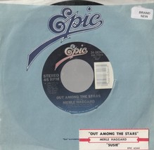 3 MERLE HAGGARD 45 RPM RECORDS= 2 ARE NEW 1 IS NM - $4.00