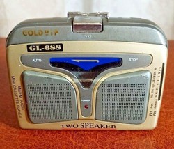 Lecteur audio vintage Gold Vip GL 688 . Fonctionne .1990 - £29.86 GBP