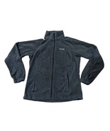 Women&#39;s Columbia Full Zip Fleece Jacket  Med Gray Excellent Condition  - $274.86 MXN