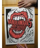 Vandermark 5 Poster Luglio 7 Cambridge Ma Cinque Ken Il Aviatore Luttenb... - $126.50 CAD