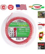 Pulverizer Twist 0.080” Dia. Trimmer Line - 100’ Length for Optimal Perf... - $280.49 MXN