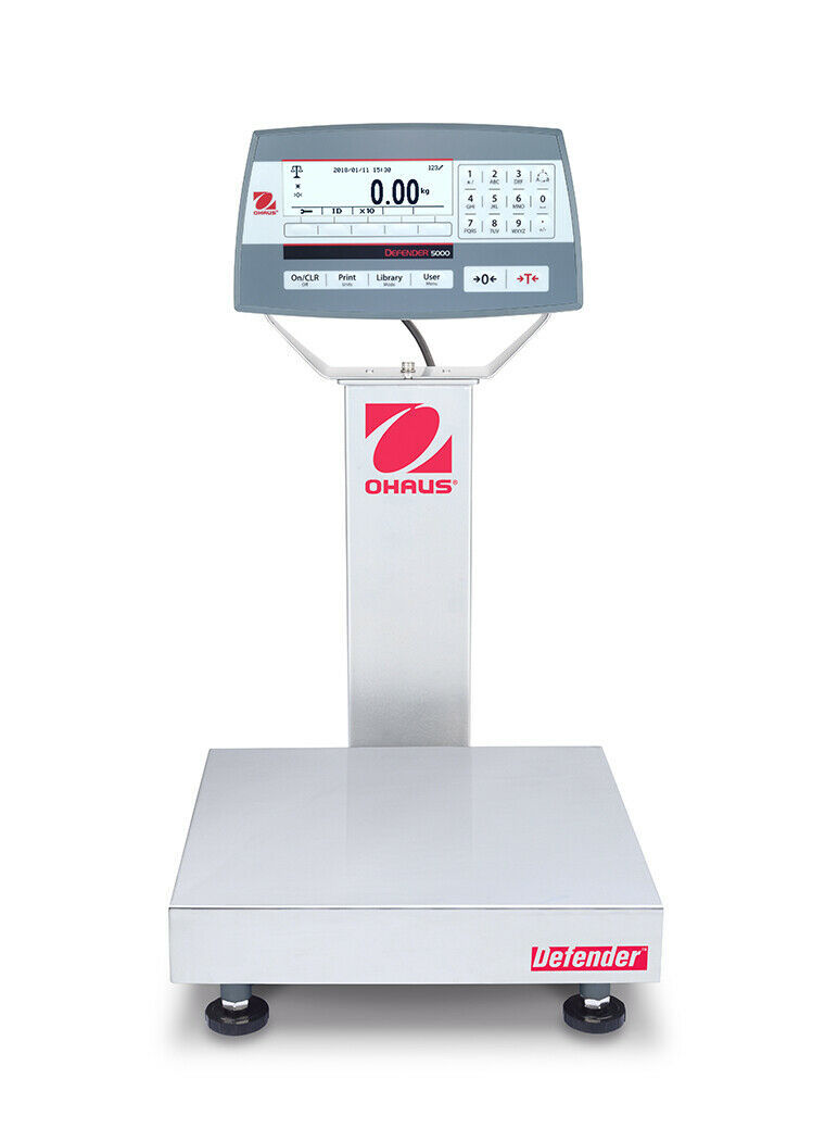 Ohaus D52P12RQR1 Bench Scale, 25 lb x 0.005 lb , 12&quot; x 12&quot; (30461630) - $1,873.80