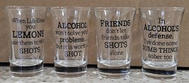 Shot Glasses Set of 4, 4 Count (Pack of 1), Clear - $23.23 Shot Glasses Set of 4, 4 Count (Pack of 1), Clear - $23.23