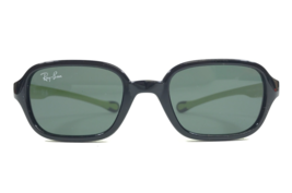 Ray-Ban Kids Sunglasses RJ9074S 7094/71 Black Green Square Frame w/ Gree... - $54.44