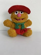 Vintage 1987 Henson Associates Baby Fozzie Bear Plush Muppet Stuffed Animal Toy - £16.17 GBP