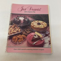 Just Desserts Cookbook Paperback Book Beta Sigma Phi 1995 - £9.74 GBP