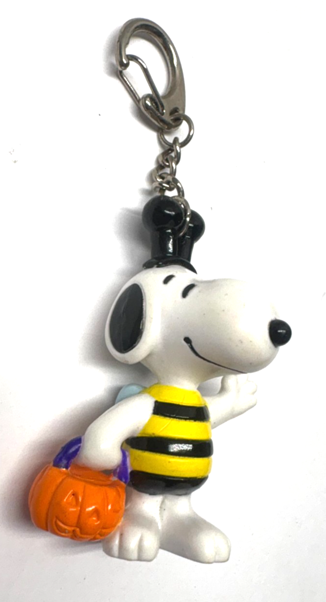 Snoopy As Bumble Bee Peanuts Halloween Trick or Treat with Pumpkin Clip ... - $5.94