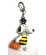 Snoopy As Bumble Bee Peanuts Halloween Trick or Treat with Pumpkin Clip ... - $8.14 CAD