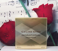 Sensational Moment By Celine Dion EDT Spray 3.4 FL. OZ. NWB - £117.83 GBP