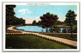 Passaic Park Passaic New Jersey NJ UNP WB Postcard W22 - £3.12 GBP