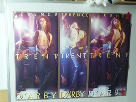 Terence Trent D&#39;arby Promotional 3-IN-1 Poster From 1988 - £17.40 GBP