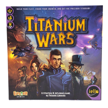 Titanium Wars Board Game Strategy &amp; Diplomacy Iello 2013 Steampunk Seale... - $19.79