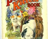 Puppy Kitten Book 1925 Regensteiner No. 52 LINENE  - $51.61