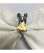 Kate Spade Year of The Rat Mouse and Cheese Ring Size 7 w/ KS Dust Bag NEW - £38.71 GBP