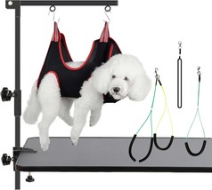 Dog Grooming Arm With Clamp, Heavy Duty Dog Grooming Table Arm With Grooming Ham - $94.99