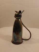 Vintage Napier Silver Plated Art Deco Cat Cocktail Jigger 1 oz circa 193... - $64.35