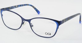 Ogi Evolution 4319 1958 Blaue Brille Rahmen 51-18-140mm Italien (Notizen) - £61.33 GBP