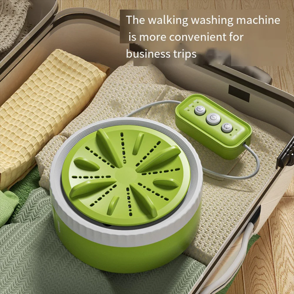 Mini Portable Washing Machines USB Rotating Turbo Fruit Kitchen Ultrasonic - £11.50 GBP+