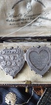 Antique Vintage 1860-s Victorian SILVER Mizpah Brooch-Full English Hallmarks! - £94.17 GBP