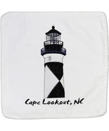 Embroidered Cushion Pillow Cover Marine Art Cape Lookout Outdoor Marine ... - $47.95 CAD
