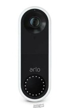 Arlo-Wired Video Doorbell 2-way audio 2-way audio night vision motion detection - £102.75 GBP