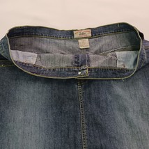 Defuze USA Brand Women's Blue Denim Front Zipper Skirt Stretch Size 22 Waist 42" image 10