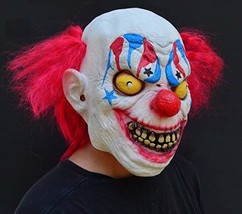 Acid Tactical Scary Creepy Halloween Clown Evil Latex Mask - Sinister Clown - £12.72 GBP