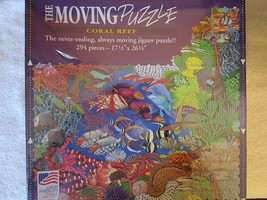 Coral Reef The Moving Puzzle 294 Pieces Never Ending Jigsaw Fish Ocean - £15.01 GBP