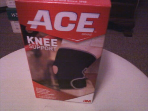 Brand New ACE Knee Support Adjustable/Black/Latex Free/Odor & Bacteria Resistant - $30.00