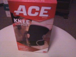 Brand New ACE Knee Support Adjustable/Black/Latex Free/Odor &amp; Bacteria R... - $30.00