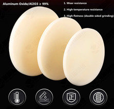 High Purity 99% Alumina Ceramic Gasket Disc Wear Resistance and High Tem... - $11.78+