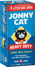 Litter Box Liners: Heavy Duty - Tear &amp; Leak Resistant - Drawstring Close... - $5.01