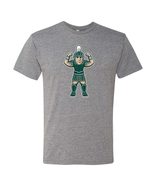 AS1366NL - Michigan State Spartans Flexing Sparty Triblend T Shirt - Sma... - £22.29 GBP