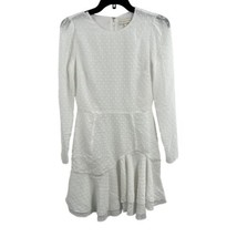 Yumi Kim White Swiss Dot Mini Dress Small New - £55.54 GBP