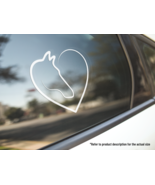 Horse Heart Love Vinyl Car Truck Decal Window Sticker Vehicle Décor - $109.69 MXN