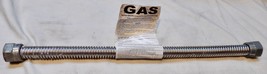 Gas Connector Flexible LP/NG Dormont 16¨ Long SS 3/4¨ OD 1/2¨ ID NOS 281V - £12.68 GBP