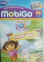 3 V Tech Mobi Go Dora The Explorer,Touch &amp; Learn &amp; Toy Story 3 Carts[Ages 3-5] - £7.83 GBP