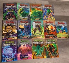 Lot of 13 Goosebumps Horrorland Books R.L. Stine w/ Welcome Survival Guide - £19.21 GBP