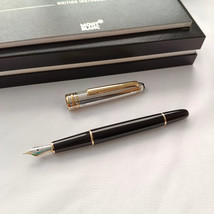 Montblanc Meisterstuck 144 Fountain Pen Solitaire Sterling Silver Cap - £450.90 GBP