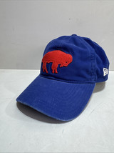 Buffalo Bills New Era Heritage Series Cap Hat OSFA Red Blue - $39.59