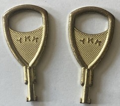 Vintage Lot Replacement Metal YKK Zipper Keys As Shown - Free Shipping - £7.97 GBP