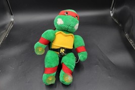 1988 Teenage Mutant Ninja Turtles Raphael Plush Playmates Suction Cups Vintage - £23.37 GBP
