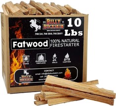 Billy Buckskin 10 lbs. Fatwood Fire Starter Sticks Camping Essentials | ... - £40.99 GBP