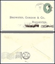 1897 NEW YORK Cover - Sodus to Rochester, NY O19 - £2.32 GBP