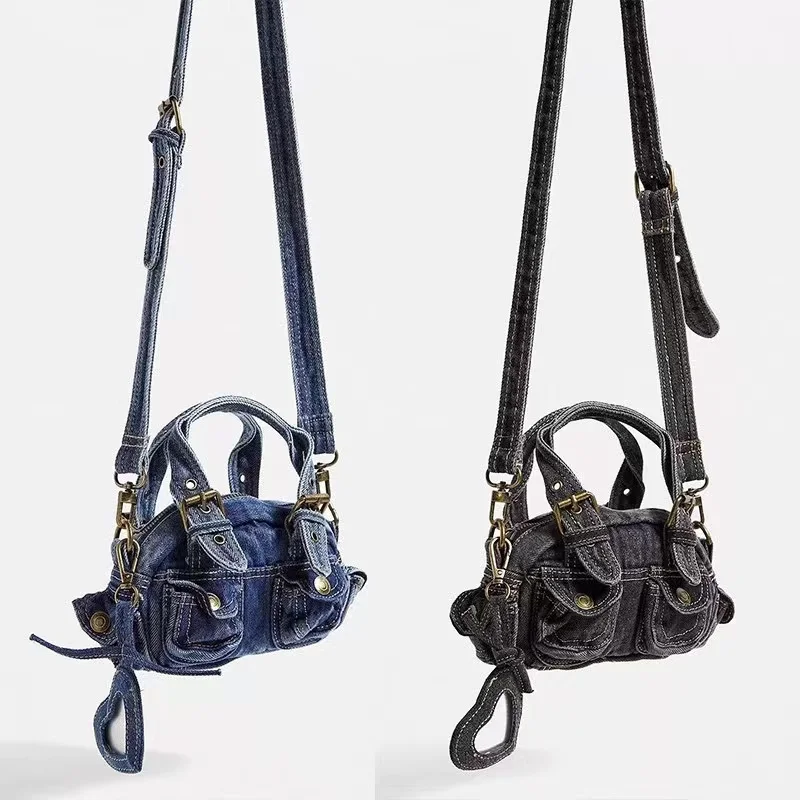  purses and handbags original millennium style y2k girls denim mini crossbody bags with thumb200