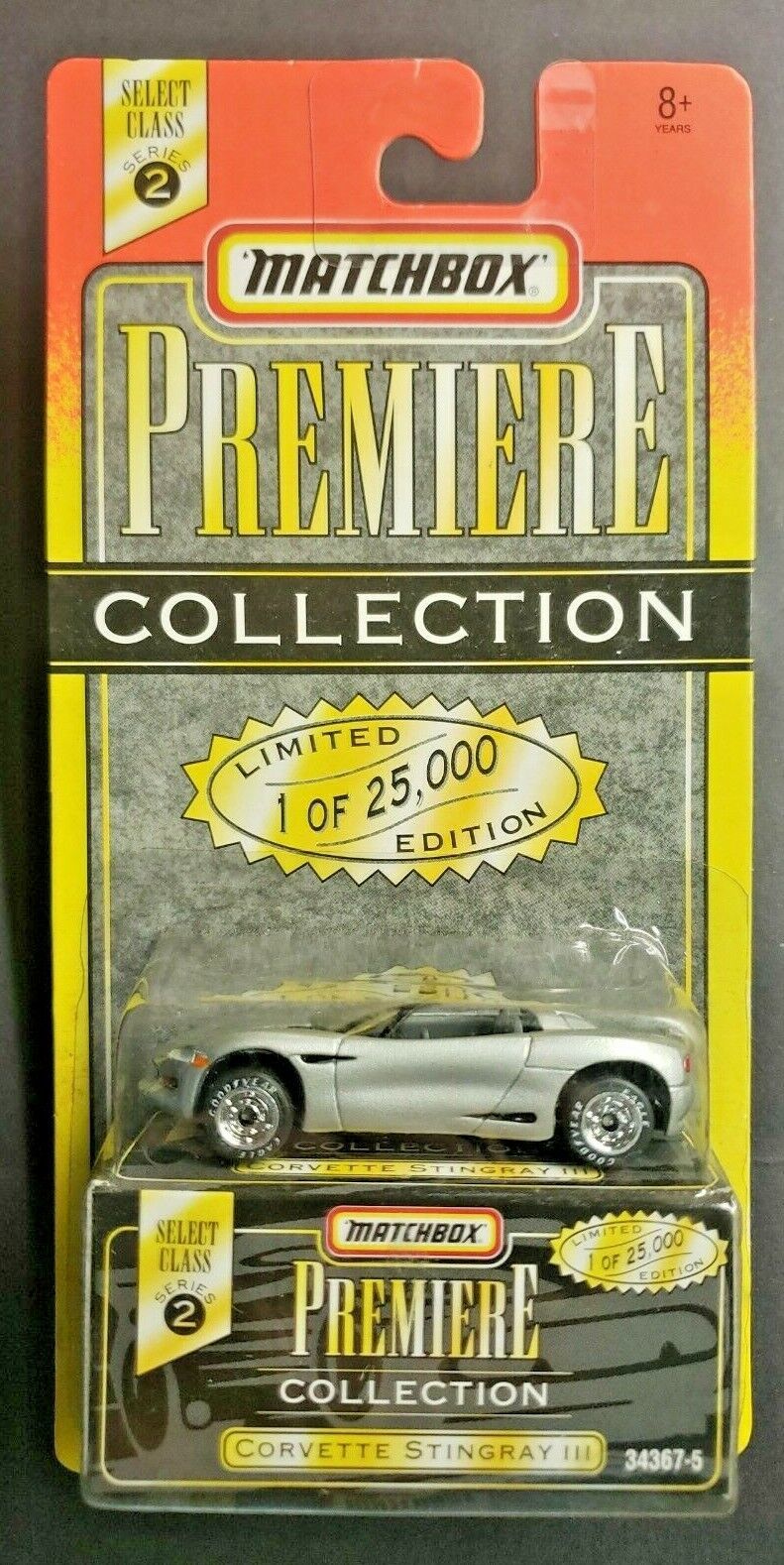 Primary image for 1995 Matchbox Premiere Collection 1995 Chevrolet Corvette Stingray Series 2 HW5